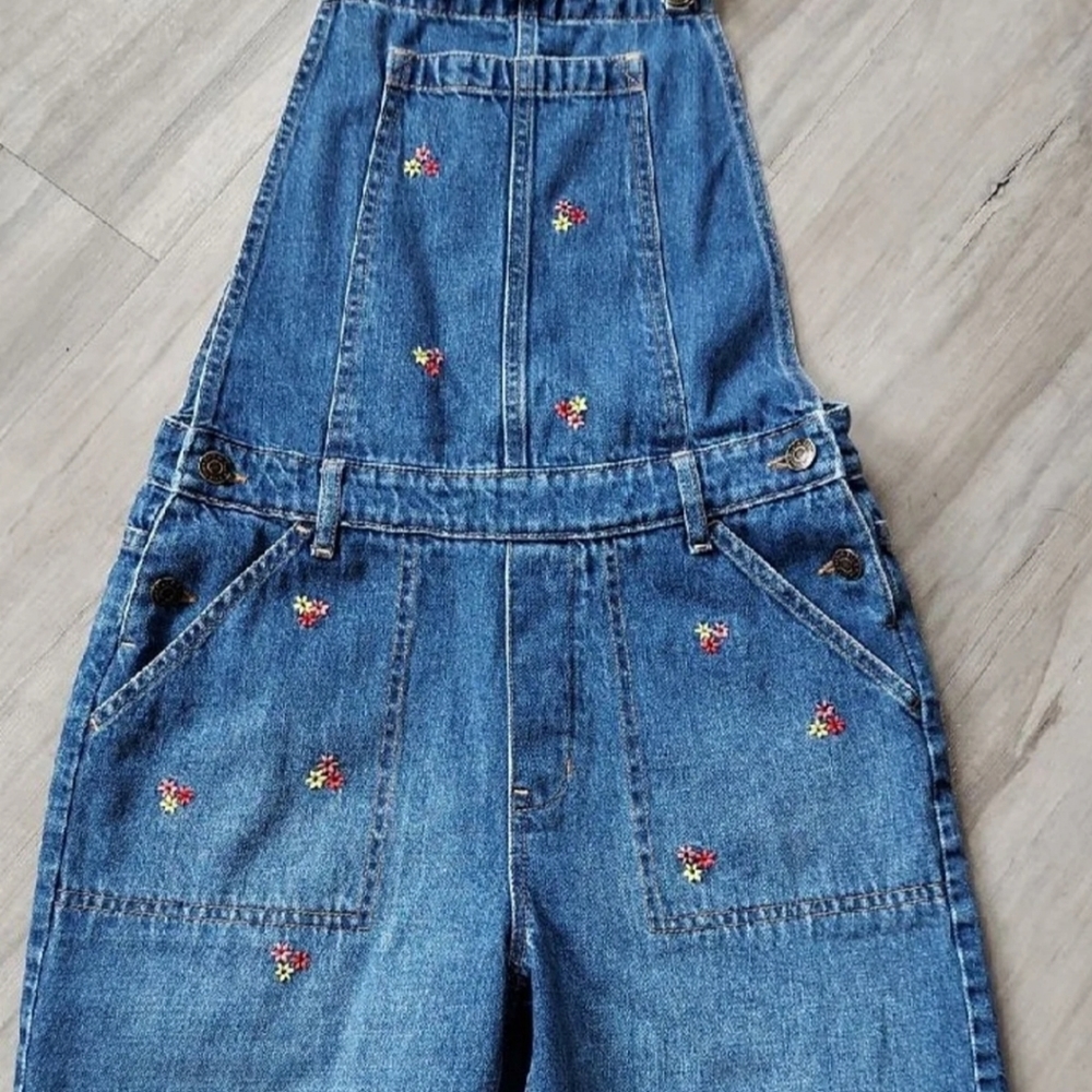 Blu & Blue overall shorts